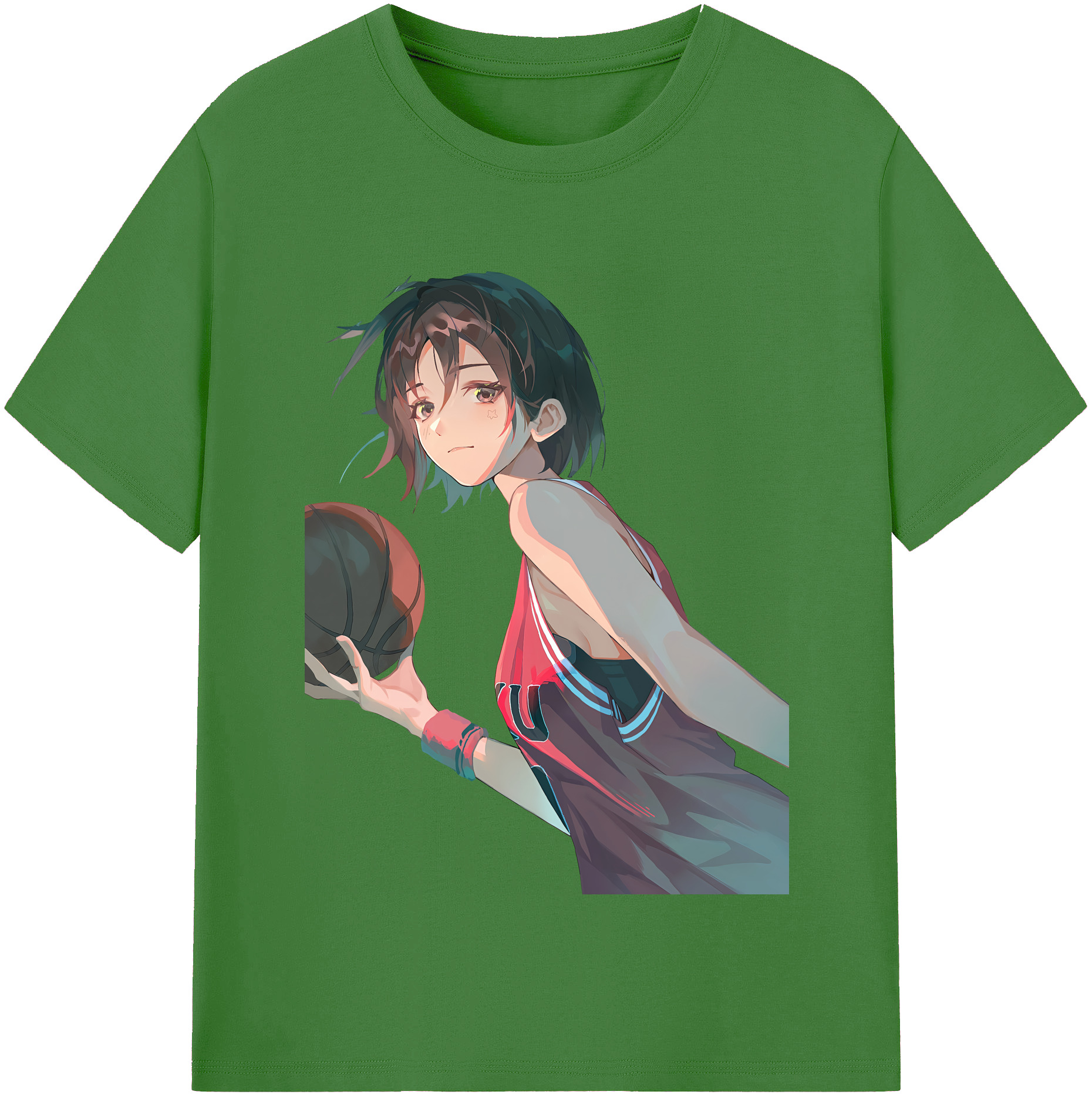 （画像用） SLAM DUNK／スラムダンク レディースカジュアルプリントTシャツ（綿100％）